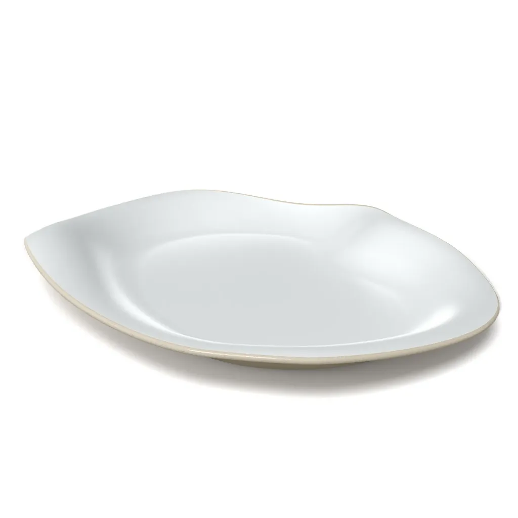 MR-S1411 Miramar 14.5" x 11" x 1.5" Oval Slider Plate