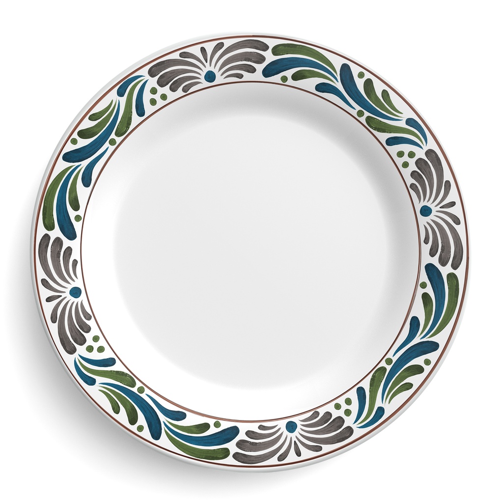 [FR-P105-BR-WH] FR-P105 FRESCA-brisa 10.5" x 1" Round Plate
