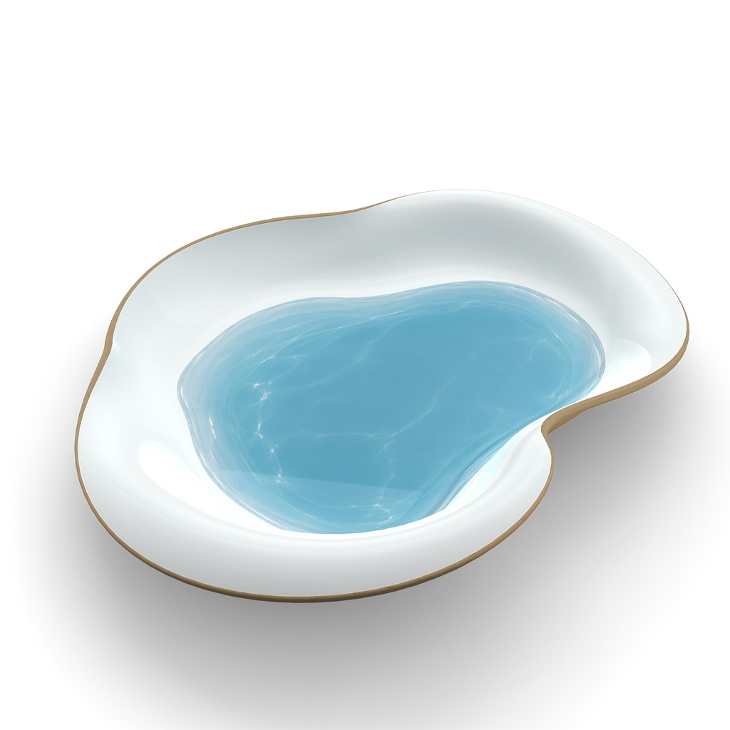 [TP-B10-SFWH] TP-B10 Tidepool 10" x 2" Bowl