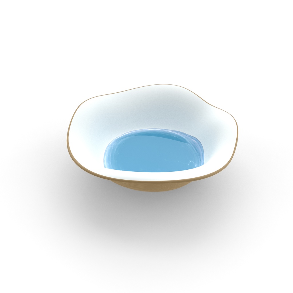 [TP-B7-SFWH] TP-B7 Tidepool 7" x 2" Bowl