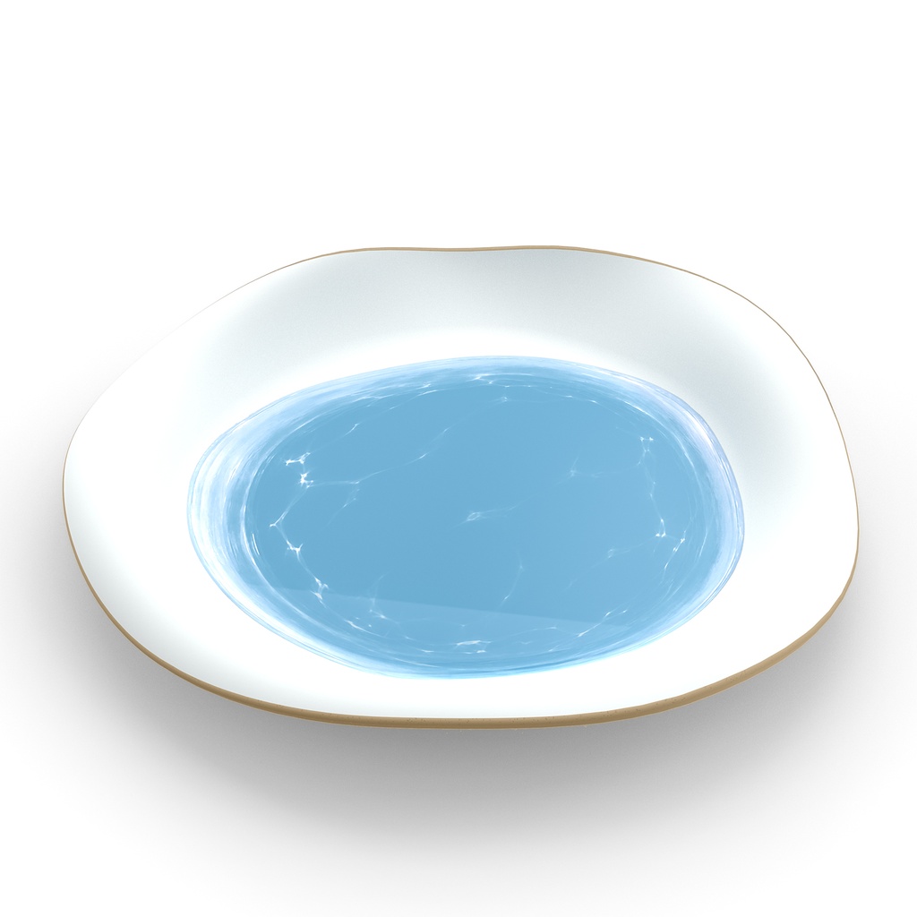 [TP-P105-SFWH] TP-P105 Tidepool 10.5" x 1" Plato Redondo